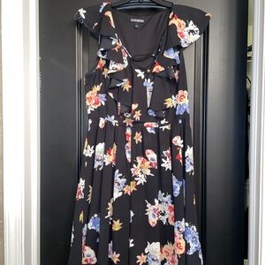 EXPRESS floral dress